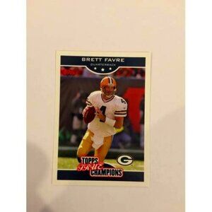 2006 Topps True Champions Brett Favre #3 of 18 (038)